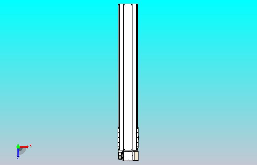 皮带直线轴半封闭可选导轨TPA-HNB-220D-176-L1250-RP-Y-P1K-N3