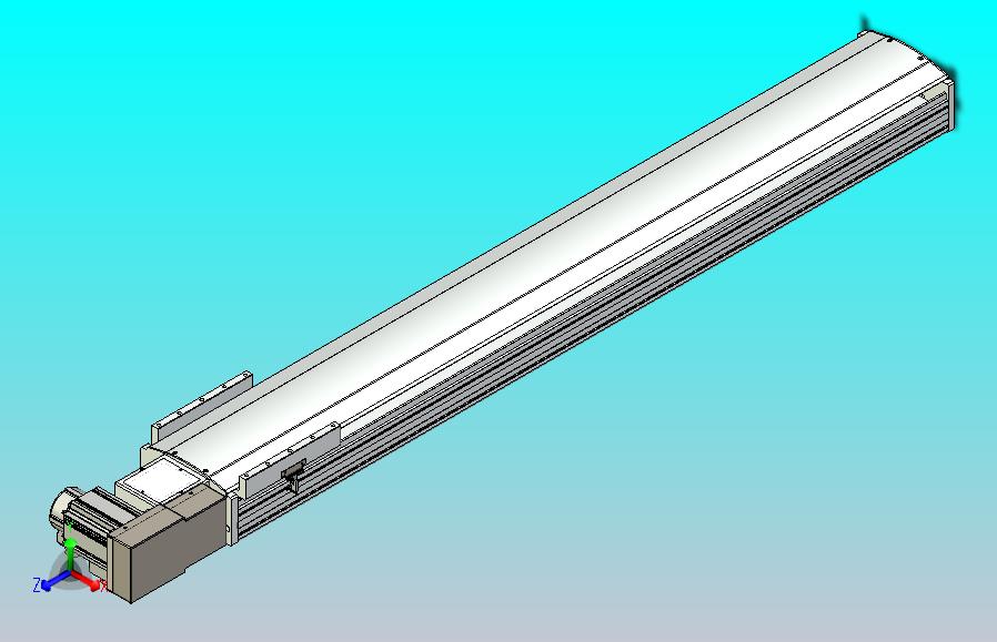皮带直线轴半封闭可选导轨TPA-HNB-220D-176-L1350-MR-C-P1K-N3