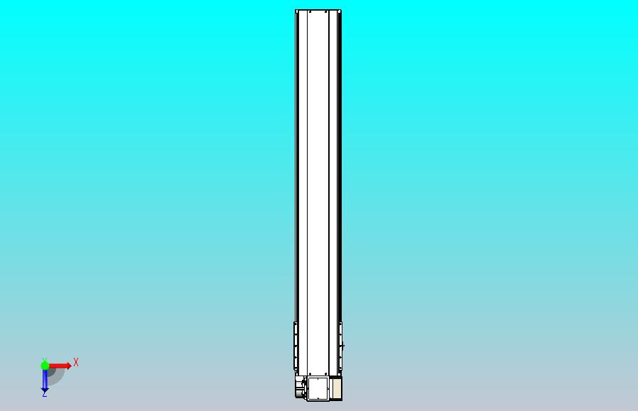 皮带直线轴半封闭可选导轨TPA-HNB-220D-176-L1350-RP-Y-P1K-N3