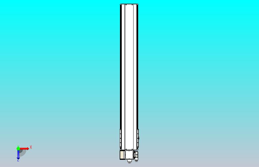 皮带直线轴半封闭可选导轨TPA-HNB-220D-176-L1400-LP-Y-P1K-N3