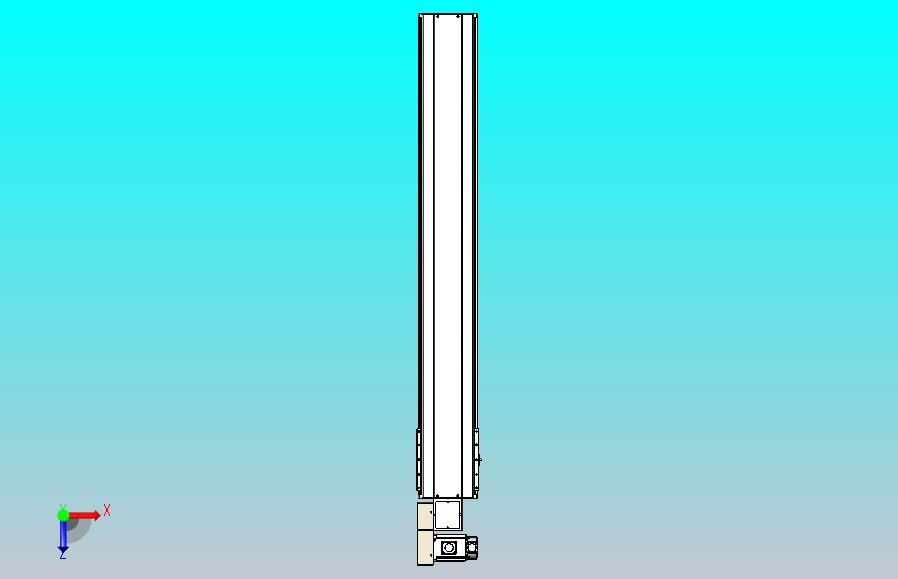 皮带直线轴半封闭可选导轨TPA-HNB-220D-176-L1400-ML-Y-P1K-N3