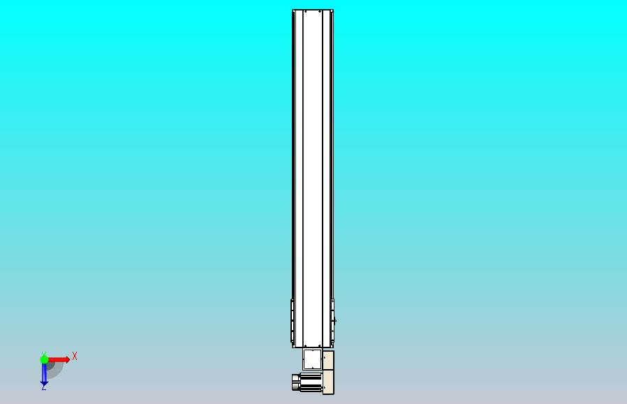 皮带直线轴半封闭可选导轨TPA-HNB-220D-176-L1400-MR-C-P1K-N3