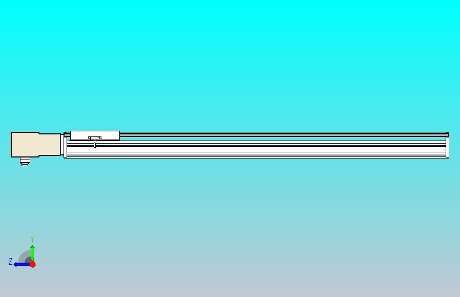 皮带直线轴半封闭可选导轨TPA-HNB-220D-176-L1400-MR-Y-P1K-N3