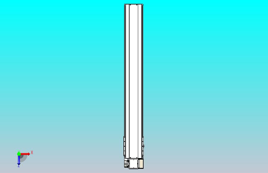 皮带直线轴半封闭可选导轨TPA-HNB-220D-176-L1400-RP-Y-P1K-N3