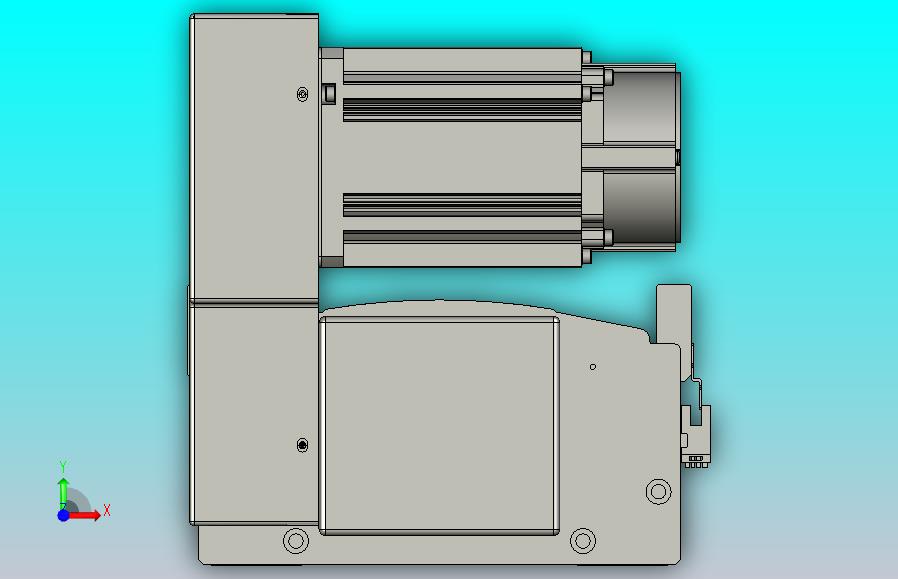 皮带直线轴半封闭可选导轨TPA-HNB-220D-176-L1500-LU-Y-P1K-N3