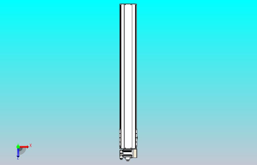 皮带直线轴半封闭可选导轨TPA-HNB-220D-176-L1500-RU-Y-P1K-N3
