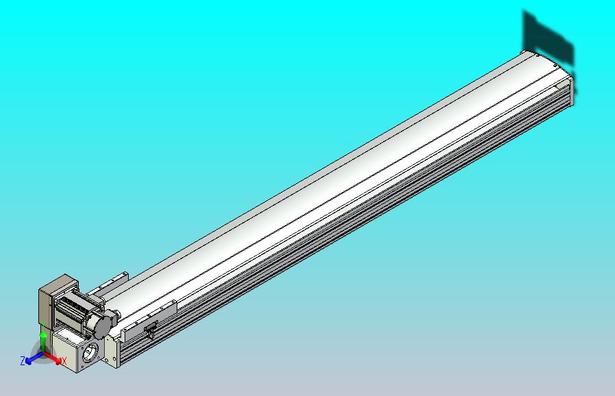 皮带直线轴半封闭可选导轨TPA-HNB-220D-176-L1600-LU-C-P1K-N3