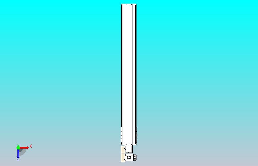 皮带直线轴半封闭可选导轨TPA-HNB-220D-176-L1650-ML-Y-P1K-N3