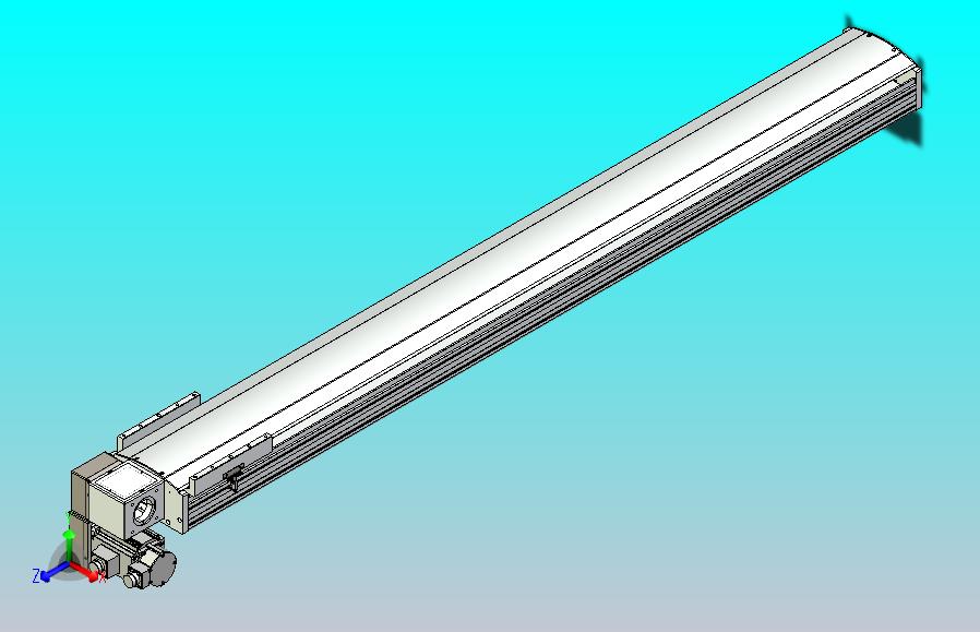 皮带直线轴半封闭可选导轨TPA-HNB-220D-176-L1800-LP-Y-P1K-N3