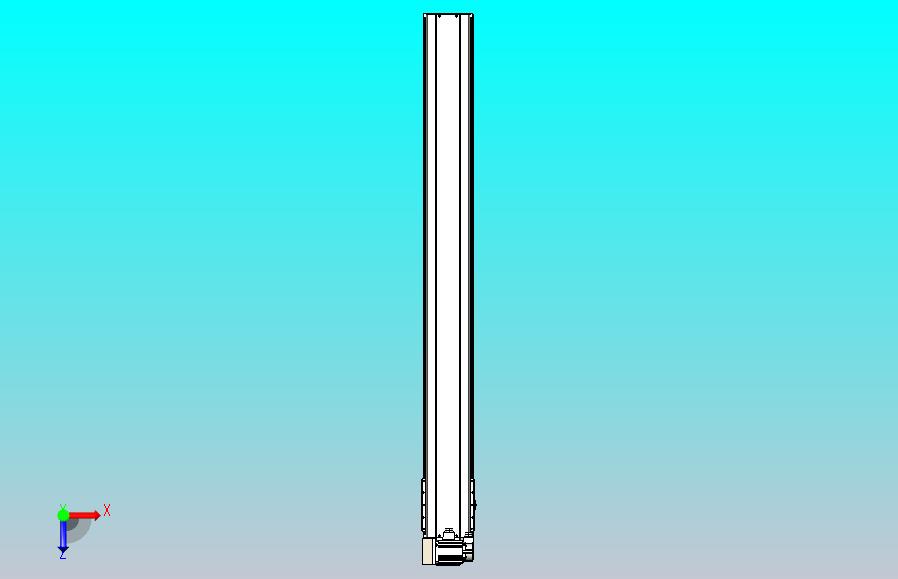 皮带直线轴半封闭可选导轨TPA-HNB-220D-176-L1900-LU-C-P1K-N3