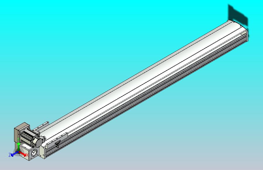 皮带直线轴半封闭可选导轨TPA-HNB-220D-176-L1900-LU-C-P1K-N3