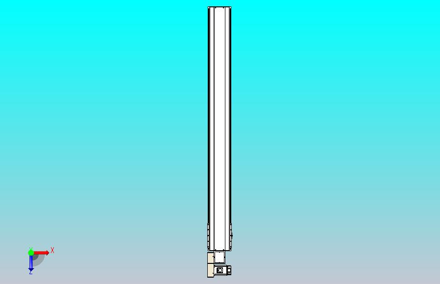 皮带直线轴半封闭可选导轨TPA-HNB-220D-176-L1900-ML-Y-P1K-N3