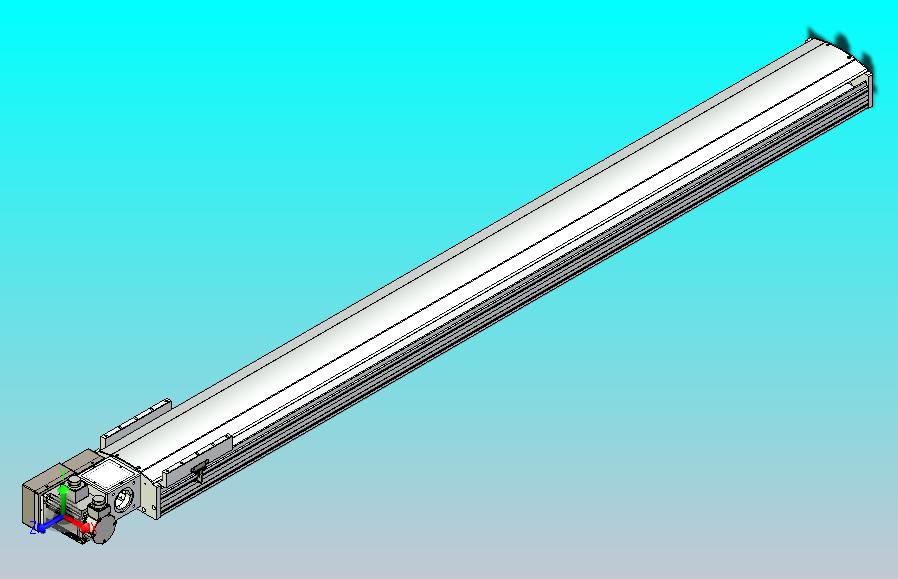 皮带直线轴半封闭可选导轨TPA-HNB-220D-176-L2100-ML-Y-P1K-N3