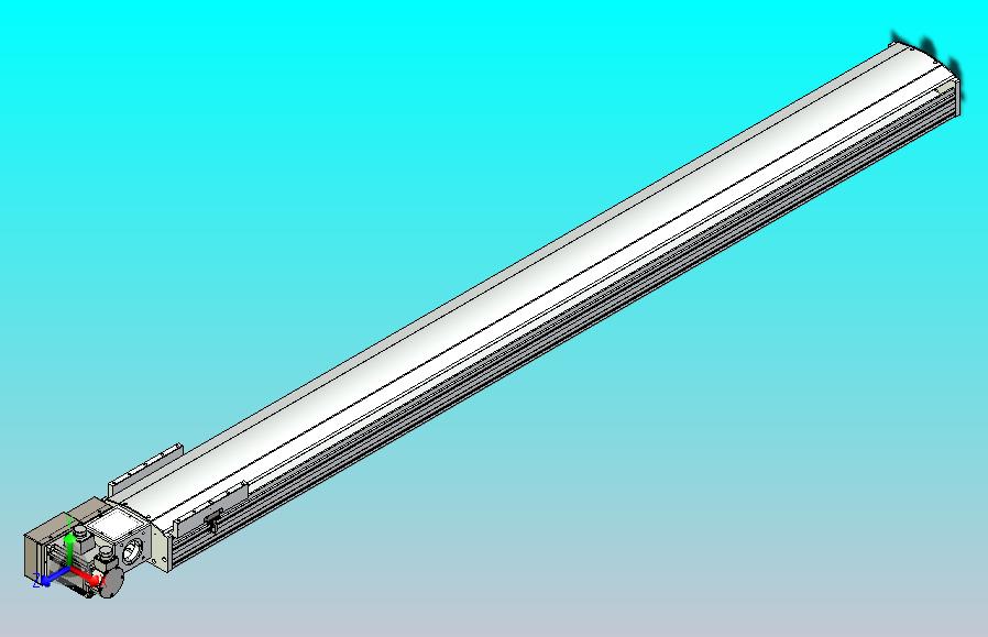 皮带直线轴半封闭可选导轨TPA-HNB-220D-176-L2200-ML-Y-P1K-N3