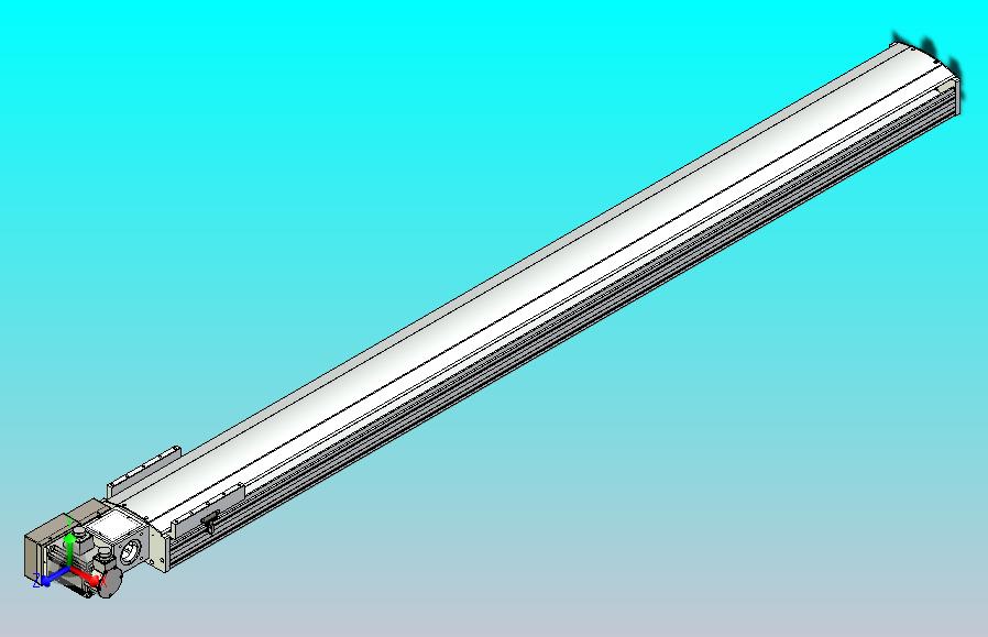 皮带直线轴半封闭可选导轨TPA-HNB-220D-176-L2250-ML-Y-P1K-N3