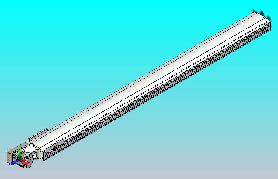 皮带直线轴半封闭可选导轨TPA-HNB-220D-176-L2500-ML-Y-P1K-N3