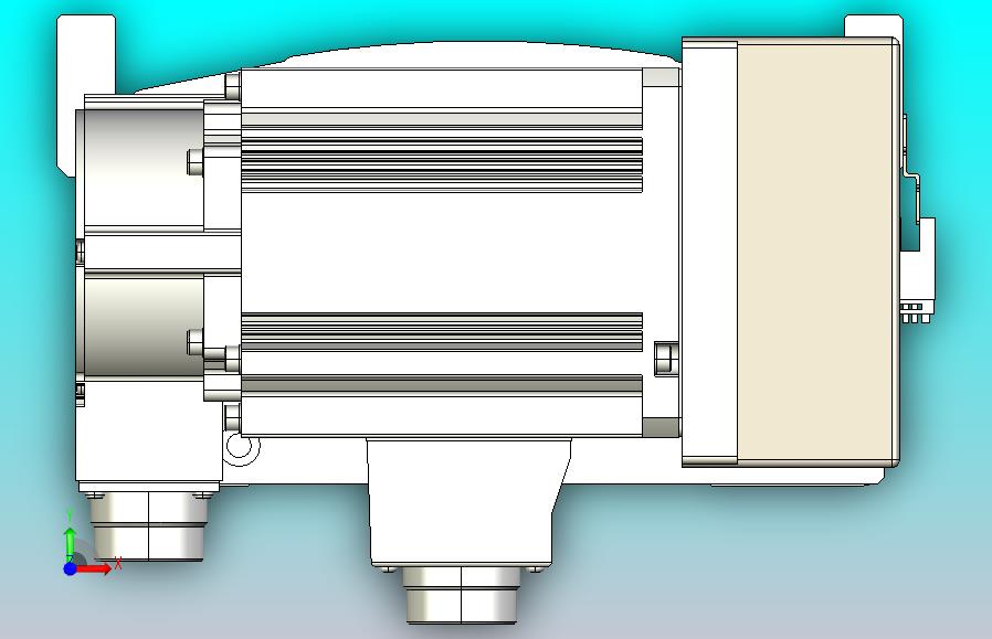 皮带直线轴半封闭可选导轨TPA-HNB-220D-176-L2650-MR-Y-P1K-N3