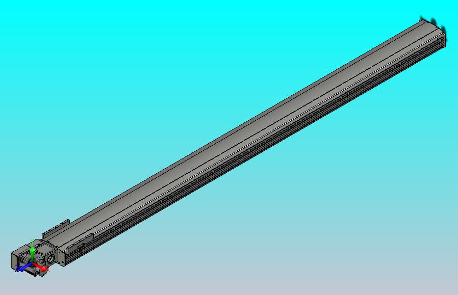 皮带直线轴半封闭可选导轨TPA-HNB-220D-176-L3000-ML-Y-P1K-N3