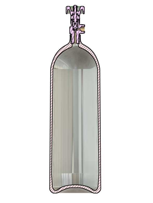 5升氧气瓶
