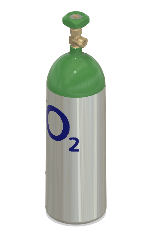 5升氧气瓶