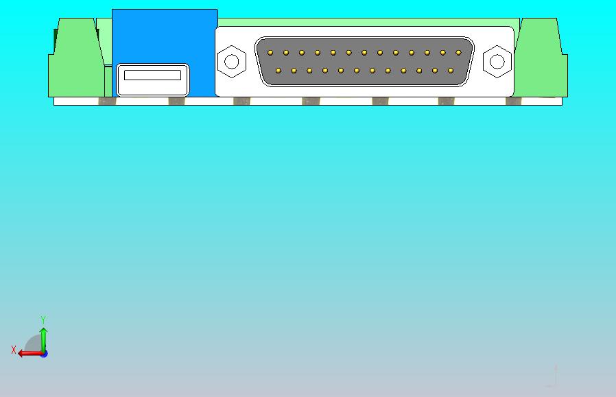 5轴CPU控制器XHGMAK 5 Axis CNC 交换机
