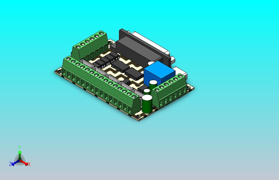5轴CPU控制器XHGMAK 5 Axis CNC 交换机