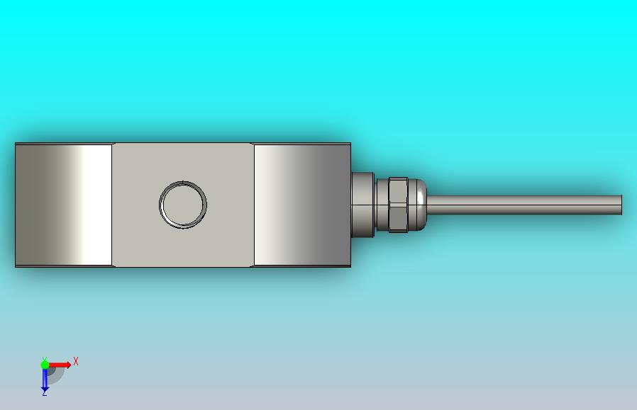 IP68防水不锈钢S型称重传感器500kg 1t，带M12螺纹孔