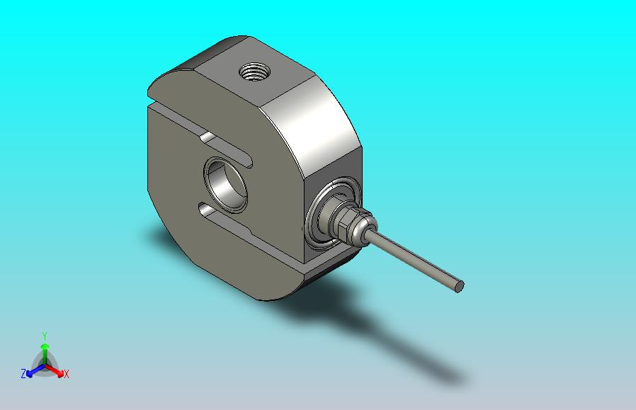 IP68防水不锈钢S型称重传感器500kg 1t，带M12螺纹孔