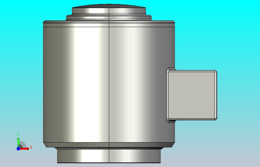 LCC02筒式称重传感器40t 60ton高精度压力传感器
