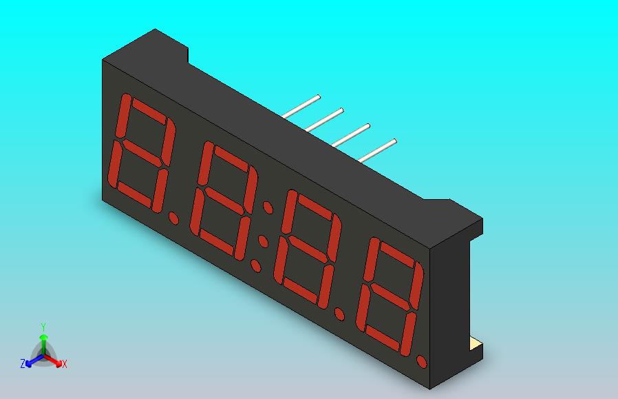 LED分段显示器(50х20мм)