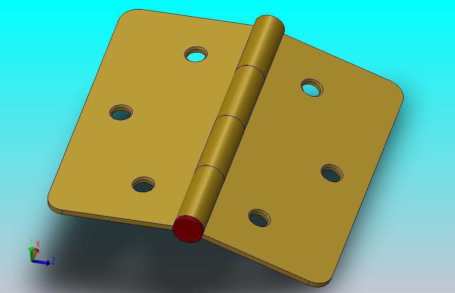 Solidworks中铰链的设计与装配