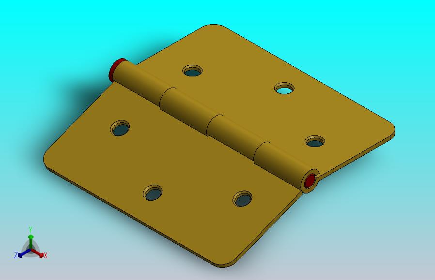 Solidworks中铰链的设计与装配