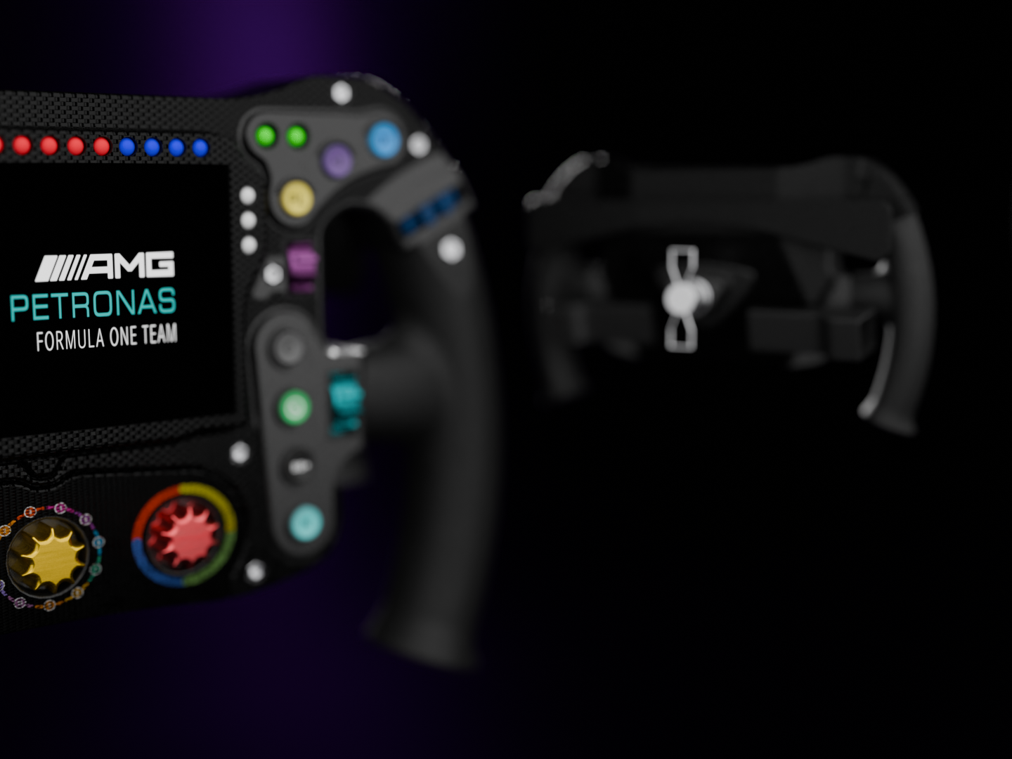 梅赛德斯f1方向盘的3D模型