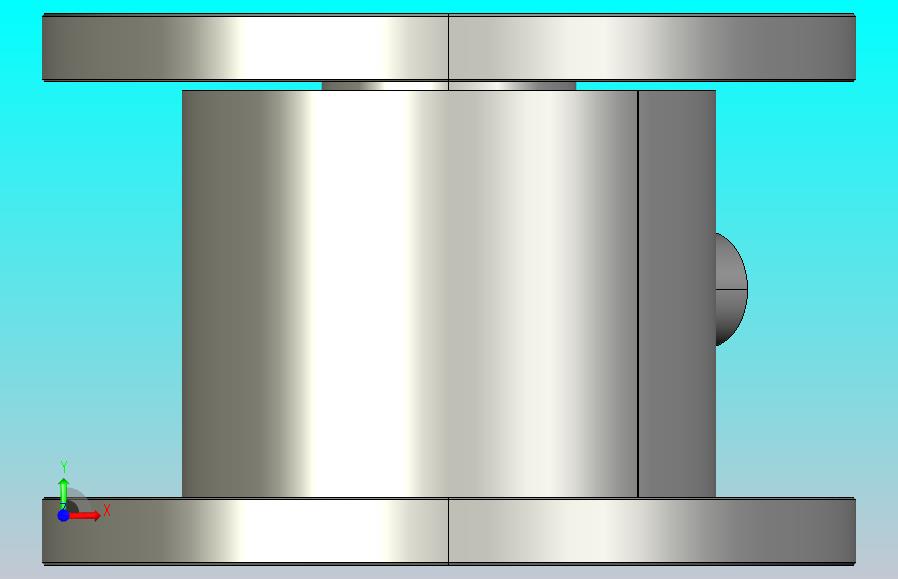 法兰对法兰多维力传感器0-1000千克三轴称重传感器LCM07