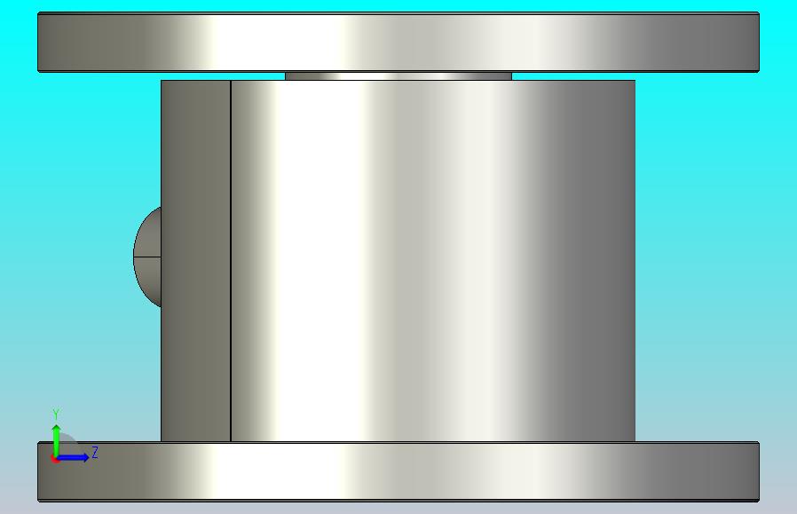 法兰对法兰多维力传感器0-1000千克三轴称重传感器LCM07