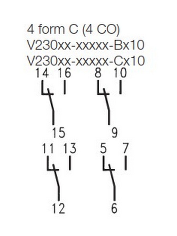 继电器 v23054