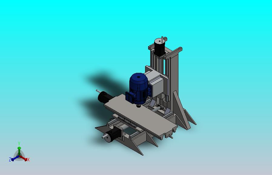 铣床，主轴gamak 3000rpm转1.5千瓦电机与er32