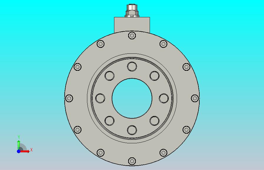 空心法兰式旋转扭矩传感器RTSH型扭矩传感器