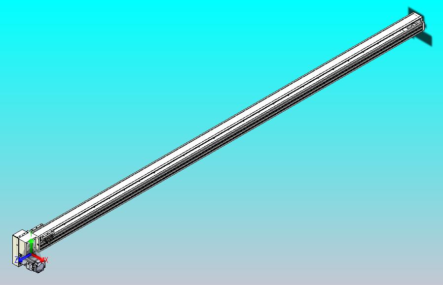 皮带直线轴半封闭可选导轨TPA-HNB-85S-90-L2400-LP-C-P20-N3