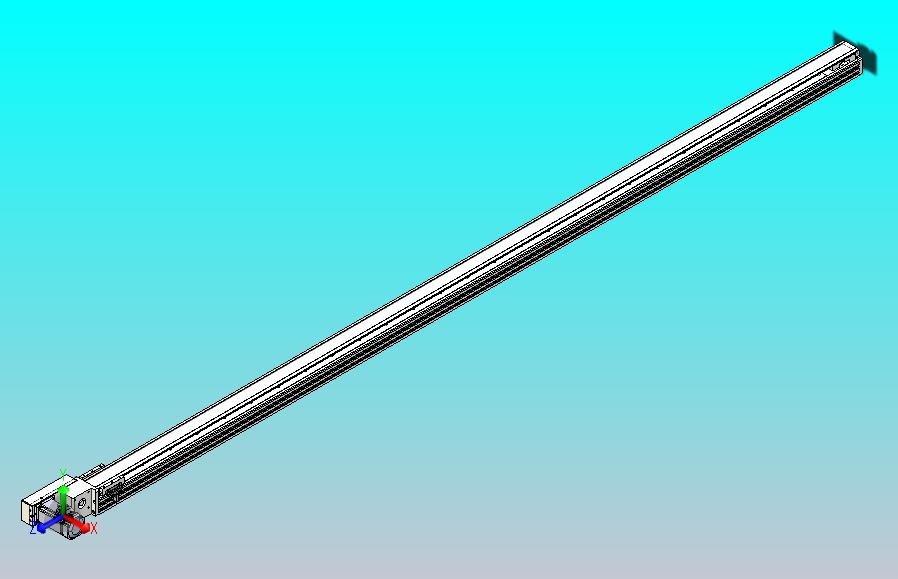 皮带直线轴半封闭可选导轨TPA-HNB-85S-90-L2650-ML-C-P20-N3