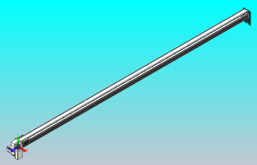 皮带直线轴半封闭可选导轨TPA-HNB-85S-90-L2900-RP-C-P20-N3