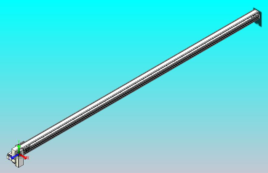 皮带直线轴半封闭可选导轨TPA-HNB-85S-90-L2900-RP-C-P20-N3