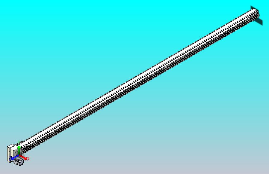 皮带直线轴半封闭可选导轨TPA-HNB-85S-90-L3000-LP-C-P20-N3