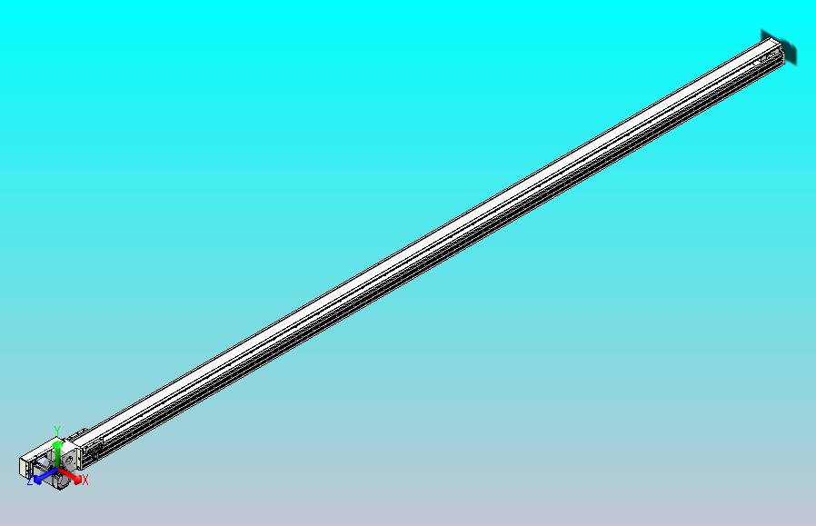 皮带直线轴半封闭可选导轨TPA-HNB-85S-90-L3000-ML-C-P20-N3