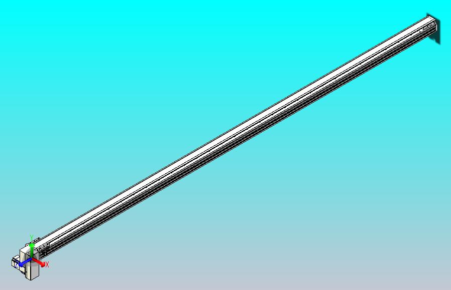 皮带直线轴半封闭可选导轨TPA-HNB-85S-90-L3000-RP-C-P20-N3