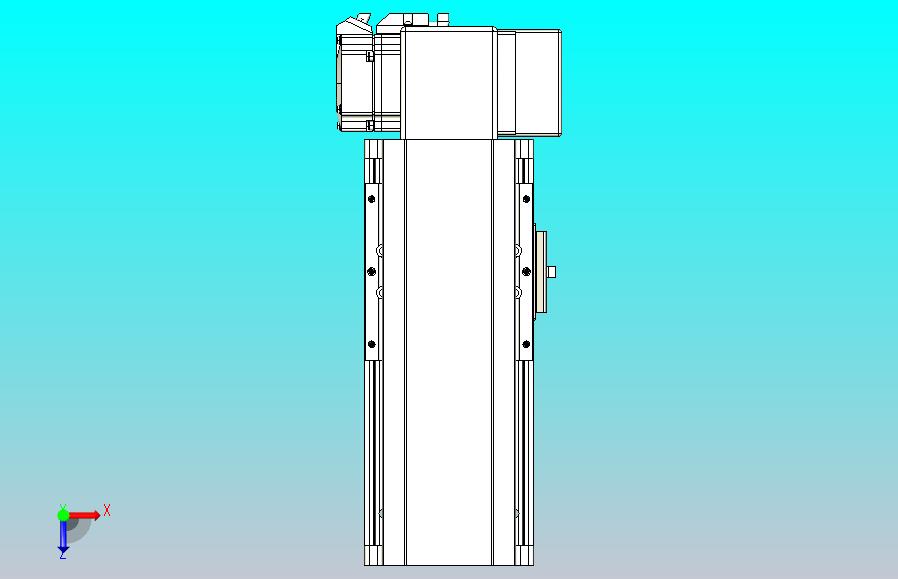 皮带直线轴半封闭可选导轨TPA-HNB-105D-90-L50-LP-Y-P20-N3