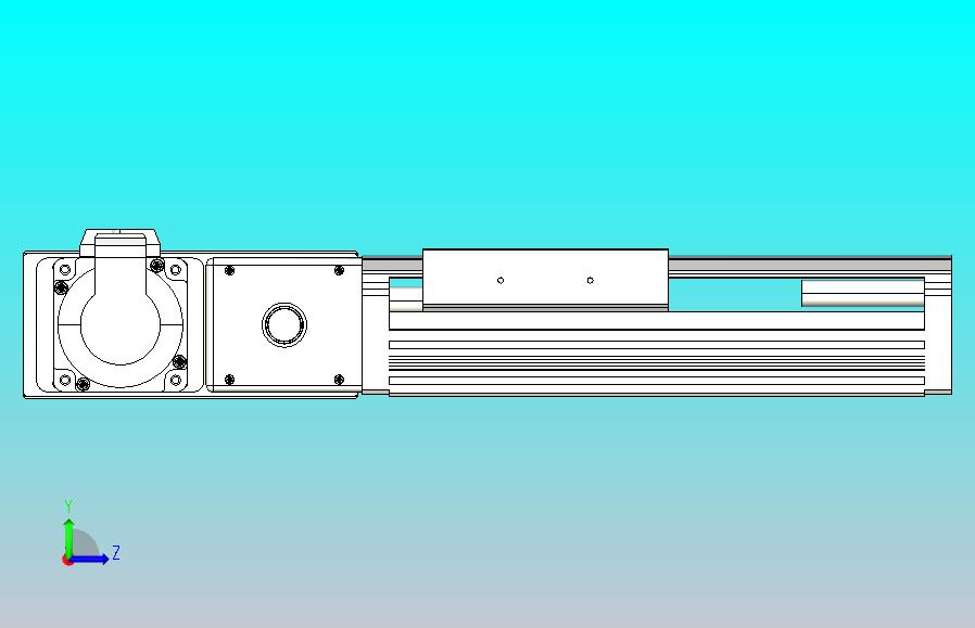 皮带直线轴半封闭可选导轨TPA-HNB-105D-90-L50-ML-Y-P20-N3