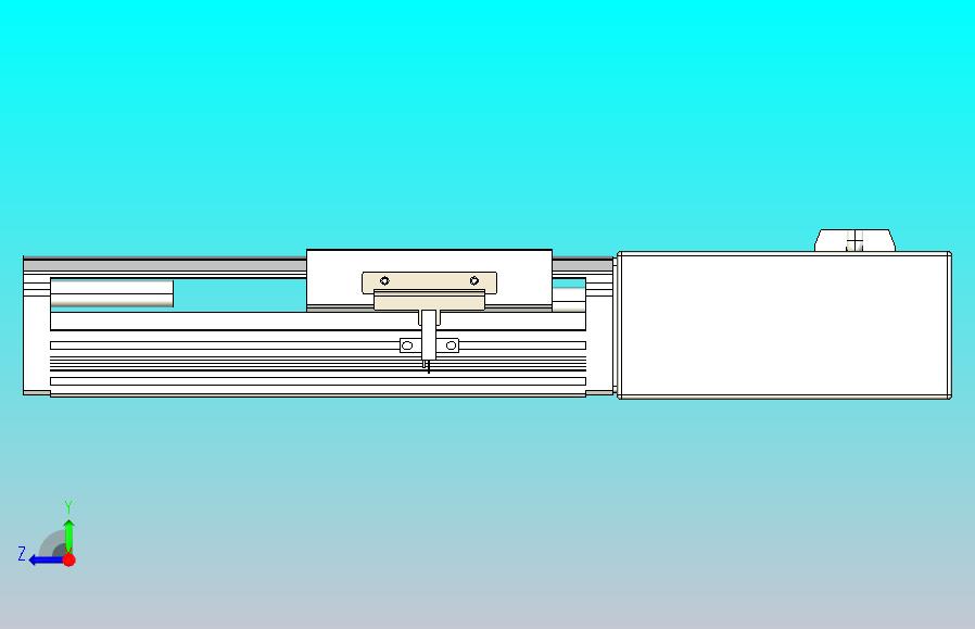 皮带直线轴半封闭可选导轨TPA-HNB-105D-90-L50-ML-Y-P20-N3