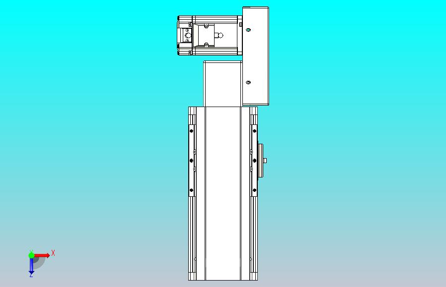 皮带直线轴半封闭可选导轨TPA-HNB-105D-90-L50-ML-Y-P20-N3