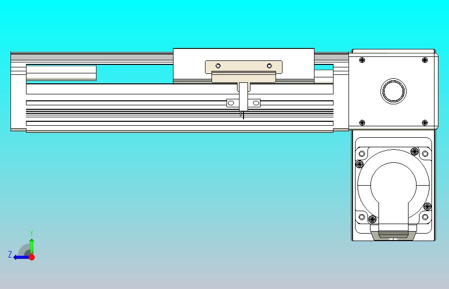 皮带直线轴半封闭可选导轨TPA-HNB-105D-90-L50-RP-C-P20-N3